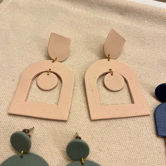Polymer clay earring SET - Picture 4 of 6